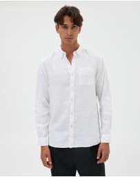 AERE - Linen Oxford Shirt