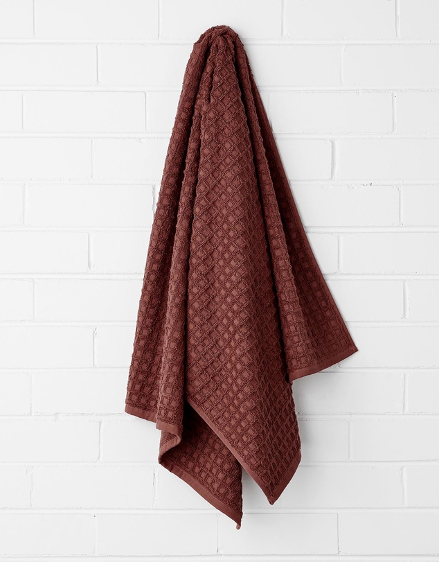 Aura Home - Waffle Bath Towel Range