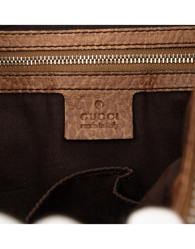 Pre-Loved by Azura Reborn - Pre-Loved Leather Bamboo Shoulder Bag