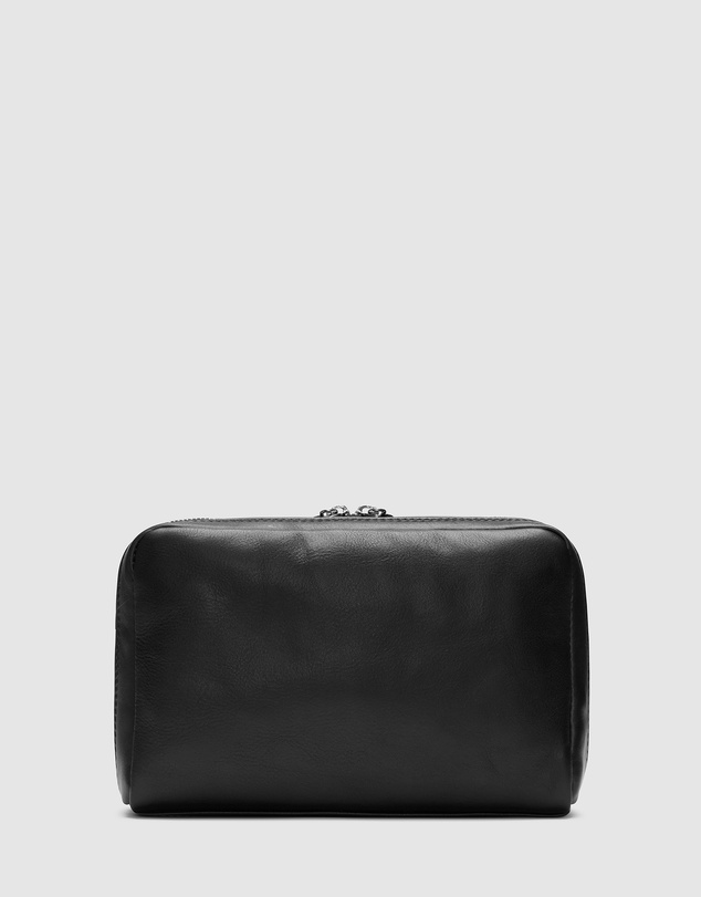 Republic of Florence - Primo Matt Black Toiletry Bag