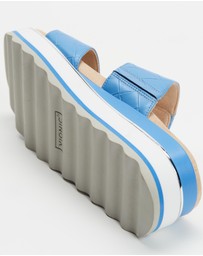 Vionic - Brandie Flatform Slide - Azure