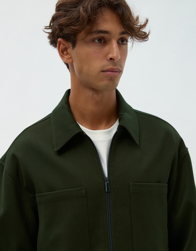 AERE - Beckett Zip Through Jacket