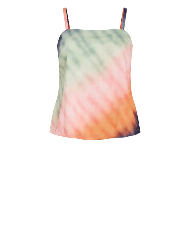City Chic - Sunset Ombre Print Cami