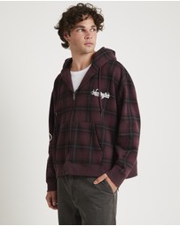 Insight - Yard Check Zip Through Hoodie