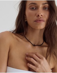 CENDRE - Madison Necklace | Black