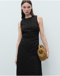 M.N.G - Peach Midi Dress