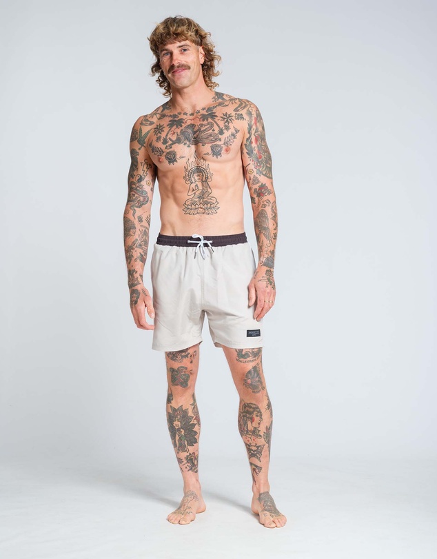 Vacancy Co - Side Stripe Swim Short