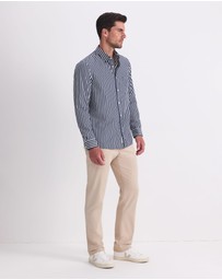 Sportscraft - Ryan Long Sleeve Stripe Shirt