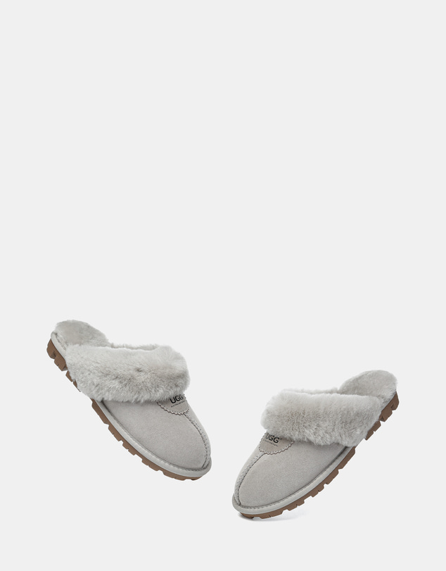 EVERAU - Australian Shepherd Ugg Waffle Slipper Sheepskin Upper House Shoes