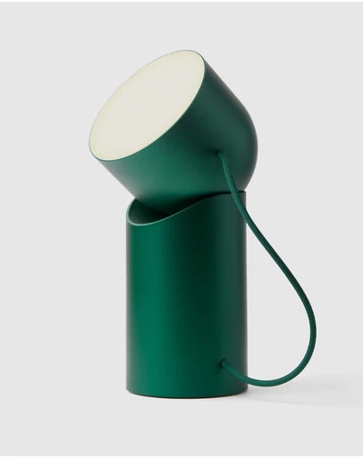 Lexon - Lexon Orbe Portable Led Lamp With Moving Head - Green