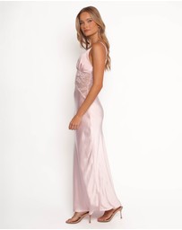 Petal & Pup - Milla Maxi Lace Dress - Pale Pink