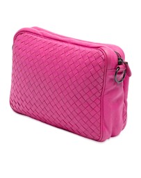 Pre-Loved by Azura Reborn - Pre-Loved Nappa Intrecciato Front Pocket Messenger Bag