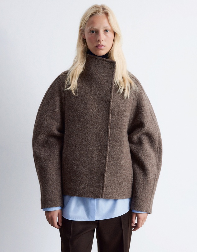 & Other Stories - Asymmetric Wool Jacket