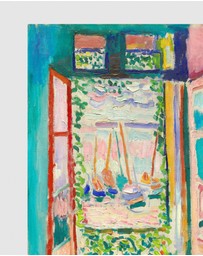 Inka Arthouse - Open Window 1905 by Henri Matisse Art Print