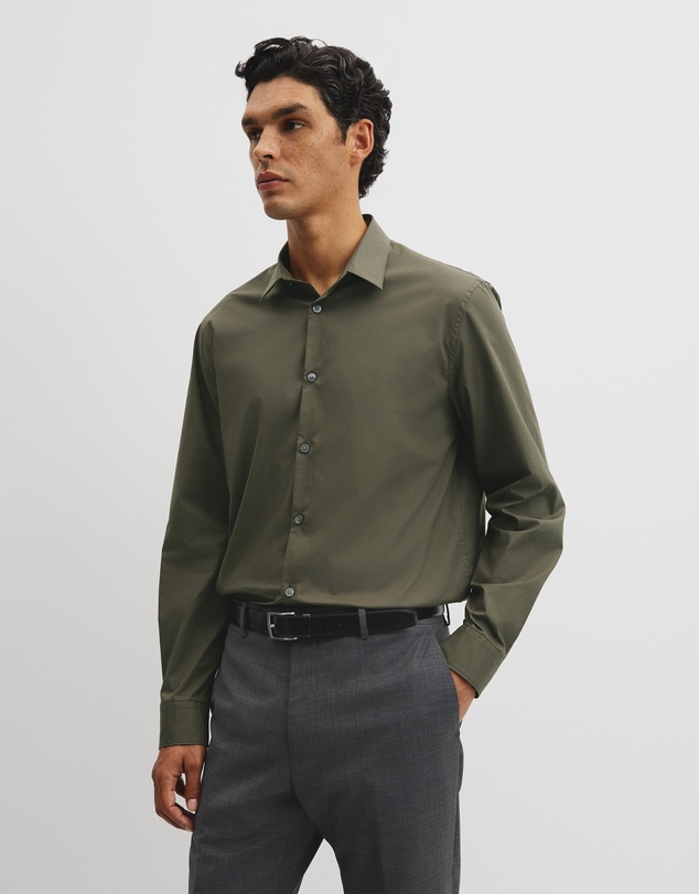 Country Road - Slim Fit Stretch Cotton Shirt