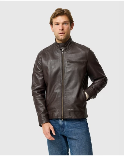 Rodd & Gunn - Canvastown Leather Jacket