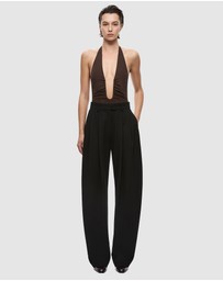 MISHA - Jennifer Cupro Bodysuit - ICONIC EXCLUSIVE