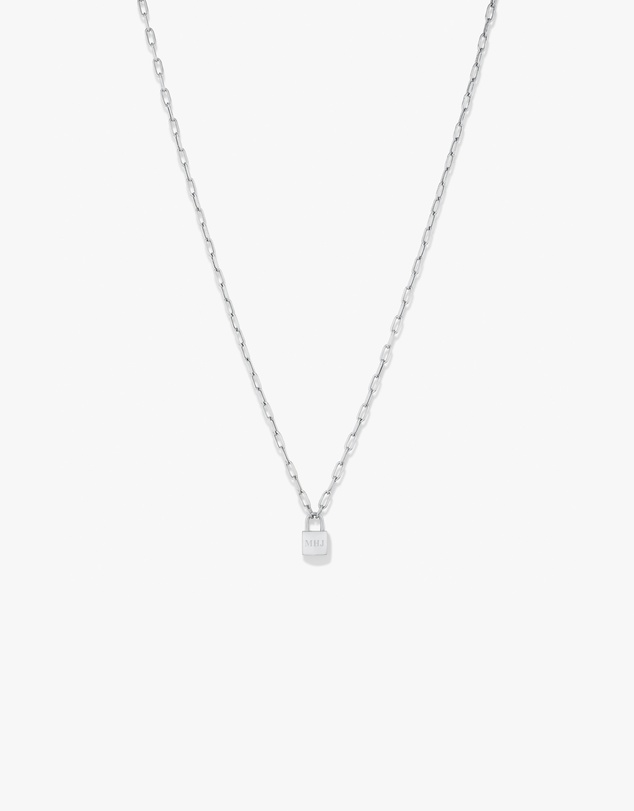Michael Hill - Signature Lock Necklace in Sterling Silver