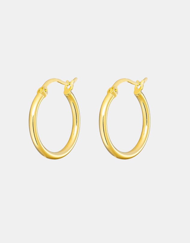 Zoe Olivia - 14K Gold Vermeil 20mm Hoop Earrings