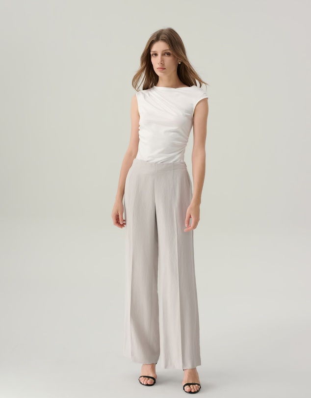 IDA+S - Emery Pale Grey Suit Pants