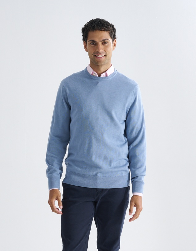 3 Wise Men - 3 Wise Men Driver Crew Neck - Steel