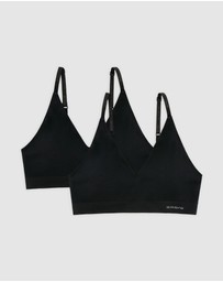 Ambra - 2P Pure Basics Triangle Bralette