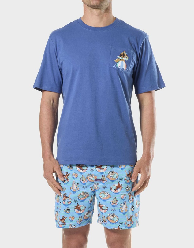 Mitch Dowd - Mitchdowd Mens Fun Summer Sleepwear Set