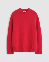 COS - Chunky Cashmere Crew-Neck Jumper