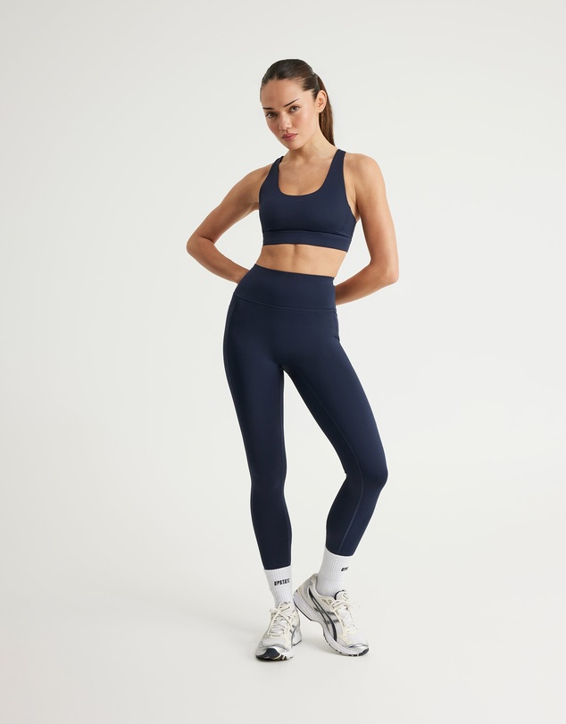 Upstate - Contour+ 7/8 Pkt Tight - Midnight Navy