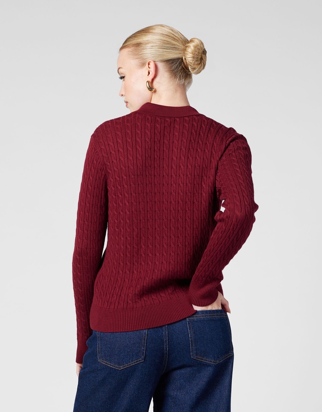 MVN - Arlo Polo Knit Top