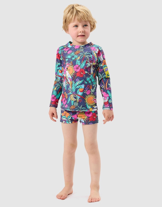 Goldie + Ace - Paradise Swim Shorties - Babies-Kids