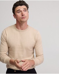 Oxford - Crew Neck Cotton Cashmere Knit