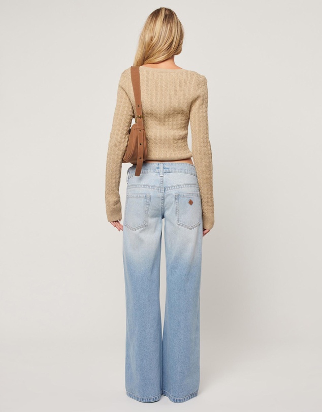 Abrand - 00 Wide Kaia Worn Jeans