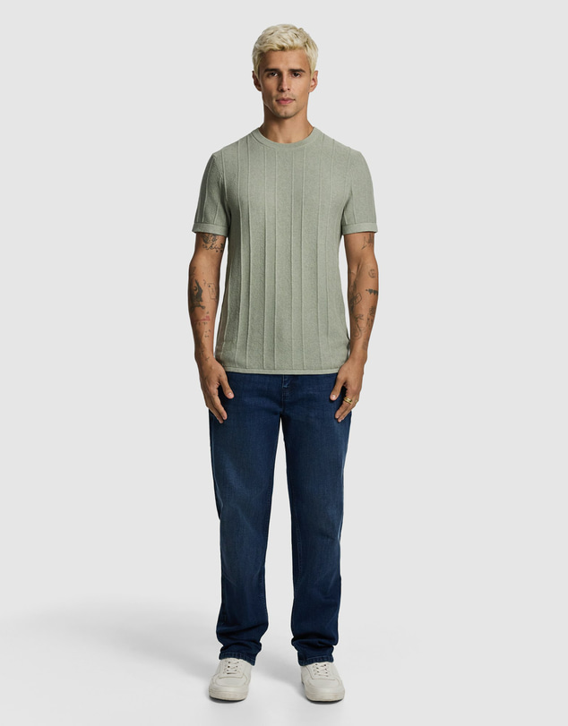 yd. - Ellis Cotton Knitted Tee
