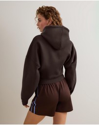 TALA - Oversized Zip Through Hoodie