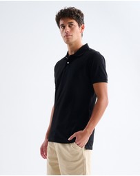 3 Wise Men - 3 Wise Men Portland Polo - Black