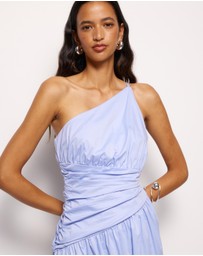AERE - Priya Asymmetric Maxi Dress