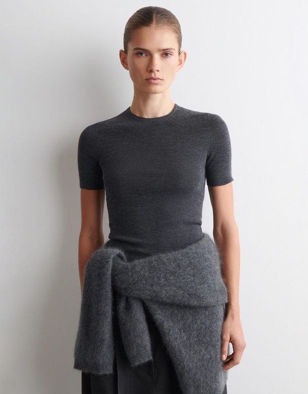 COS - Azelle Merino T-Shirt