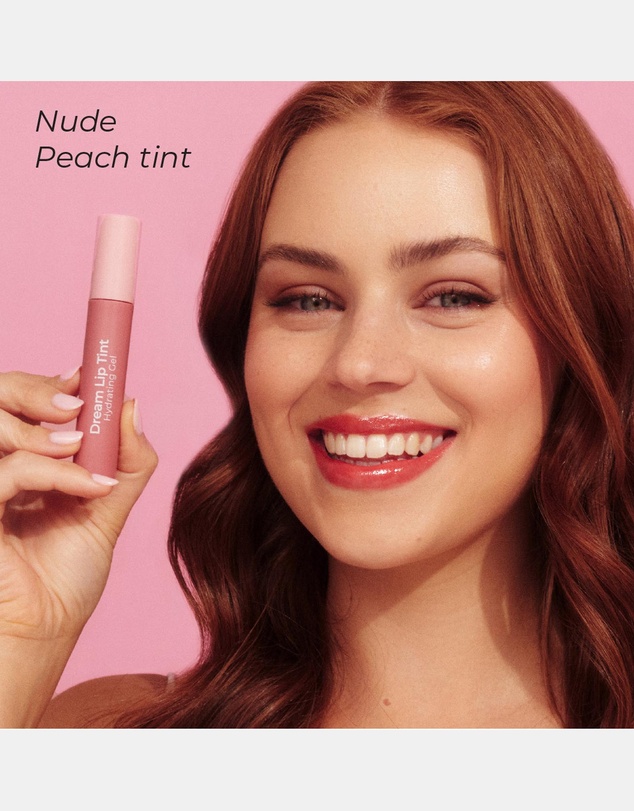 MCoBeauty - Dream Lip Tint Hydrating Gel - Nude Peach