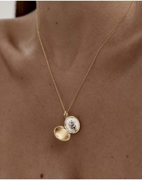 By Charlotte - My Moon and Stars Locket Pendant