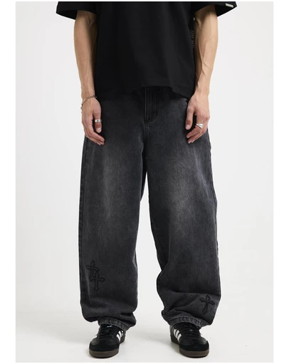 Black Noise White Rain - Armour Denim Jeans