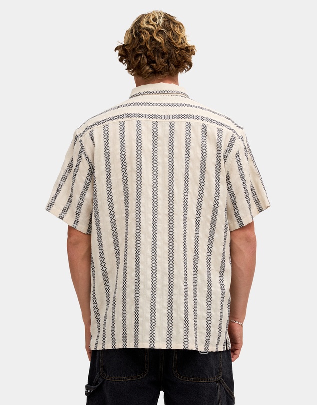 Billabong - Mens Sundays Jacquard Short Sleeve Shirt
