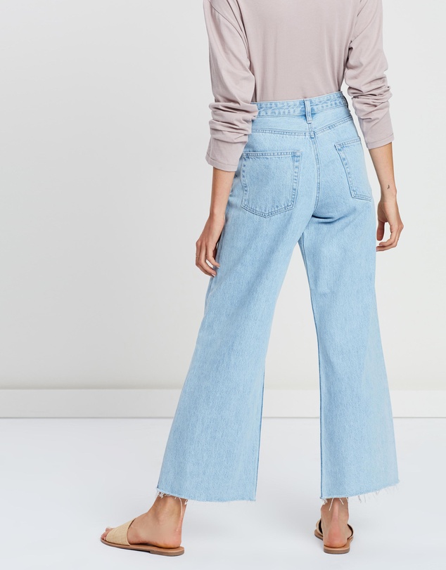 Assembly Label - High Waist Flare Jean