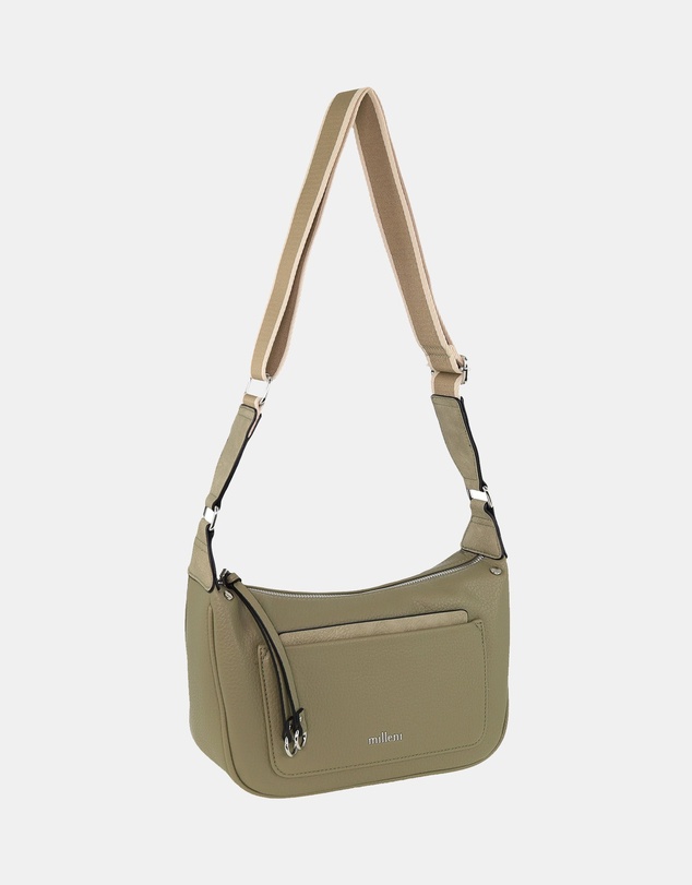Milleni - Milleni Ladies Vegan Leather Fashion Everyday Crossbody Bag