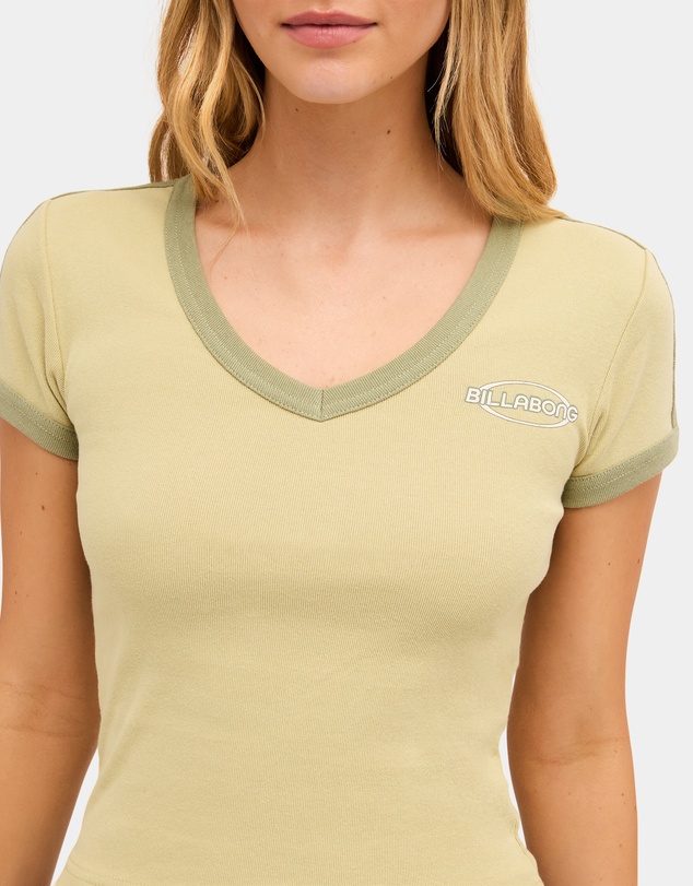 Billabong - Womens Surf Vibe V Neck T-Shirt
