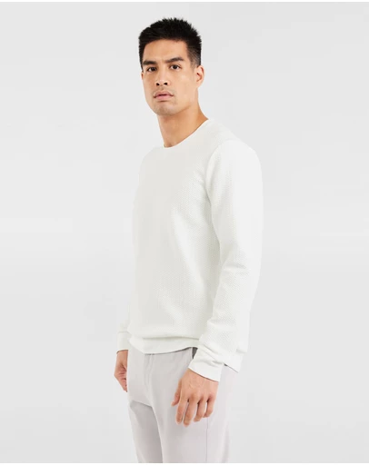 Tarocash - Isaac Textured Crew Top