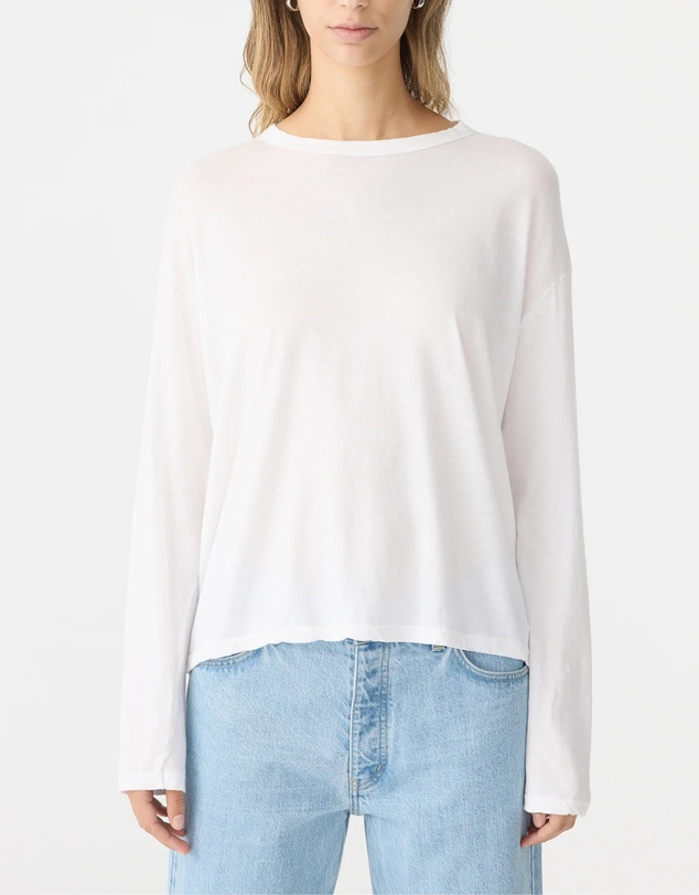 Bassike - Boyfriend Heritage Long Sleeve T-Shirt