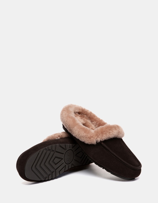 EVERAU - Australian Shepherd Ugg Noelle Cow Suede Upper Loafer Oxfords Flats