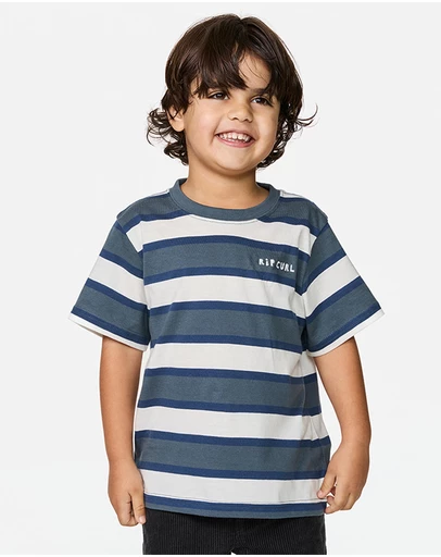 Rip Curl - Surf Check Stripe Tee - Teens