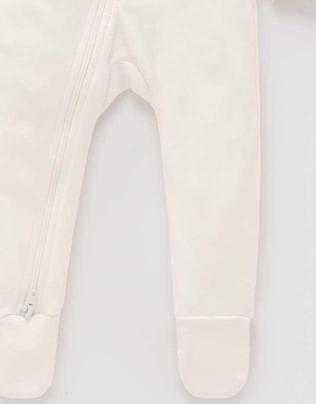 Purebaby - 2 Pack Zip Growsuit -Kids-Babies